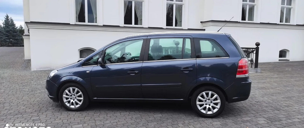 Opel Zafira cena 14999 przebieg: 167000, rok produkcji 2008 z Swarzędz małe 301